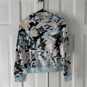 Adidas Multicolor Camouflage Hoodie
